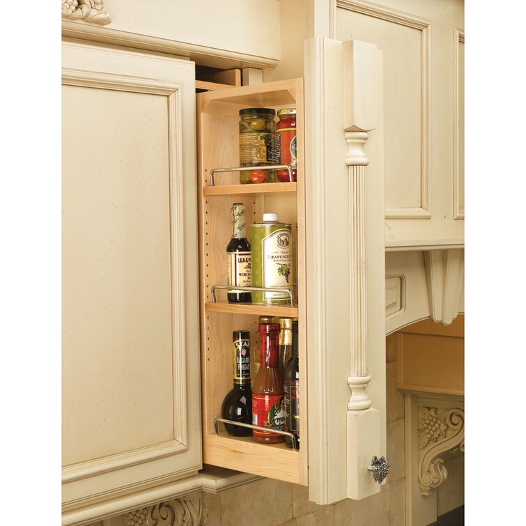 Rev A Shelf Pullout Between Cabinet Wall Filler Shelf Storage